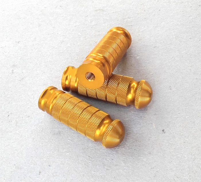 Solid Foot Pegs for Adjustable Rearsets