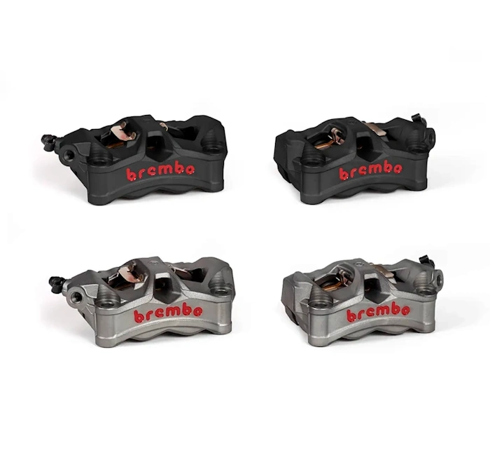 Brembo P4 Stylema Front Brake Radial Calipers 100mm Radial Spacing