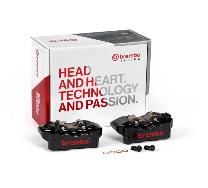 Brembo GP4-RB CNC Front Brake Radial Calipers Kits 100mm / 108mm Radial Spacing