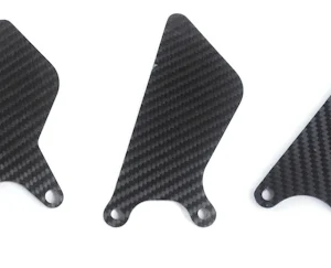 Carbon Fiber Heel Guards for Sportbike Rearsets