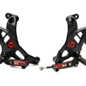 CNC Adjustable Position Rearsets Ducati Monster 1200 1200S 1200R 821 SuperSport /950/950S/S