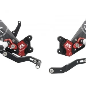 LighTech R-Series Adjustable Position Rearsets Suzuki GSXR600 GSX-R600 & GSXR750