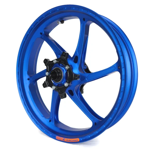 OZ Racing GASS Gloss BLUE Front & Rear Wheels Rims (Set) Yamaha YZF R1 ...