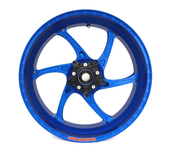 OZ Racing GASS Gloss BLUE Front & Rear Wheels Rims (Set) Yamaha YZF R1 ...