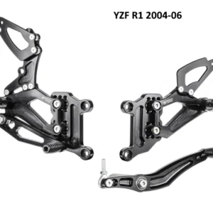 Bonamici Adjustable Position Rearsets Yamaha YZF R1 YZF1000 04-06 & 07-08