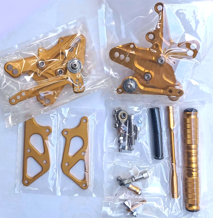 Adjustable Position Rearsets Kawasaki Ninja ZX10R ZX-10R