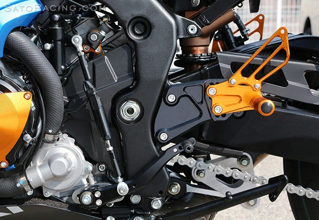 SATO Racing Race Concept Adjustable Position Rearsets Suzuki GSXR1000 GSX-R1000 GSXR1000R - Image 2