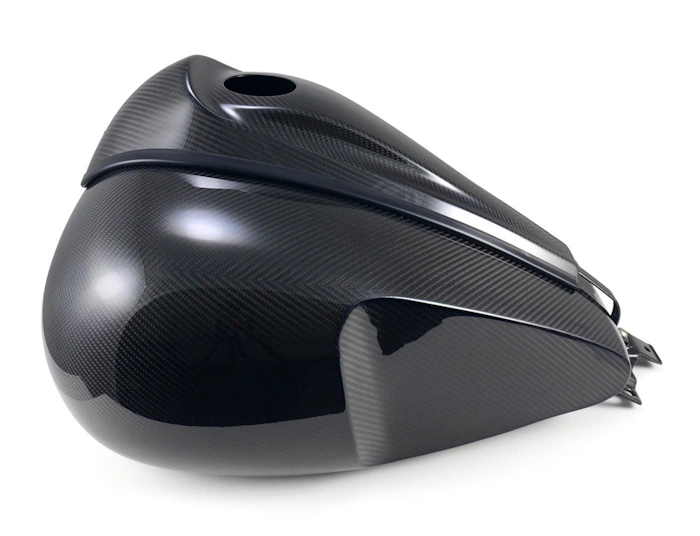 BST Carbon Fiber Fuel Tank for Harley-Davidson Touring Models - Image 2