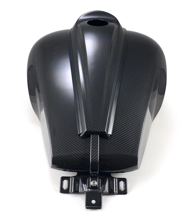 BST Carbon Fiber Fuel Tank for Harley-Davidson Touring Models - Image 3