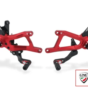 CNC Racing Troy Bayliss Limited Edition Adjustable Position Rearsets Ducati Panigale V4 V4R V4S