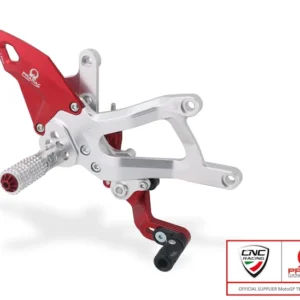 CNC Racing Pramac Racing Limited Edition Adjustable Position Rearsets Ducati Panigale V4 V4R V4S (2025+)