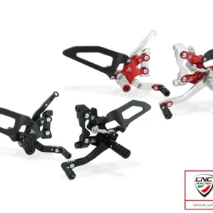 CNC Racing Pramac Racing Limited Edition RPS Adjustable Position Rearsets Ducati Streetfighter V2