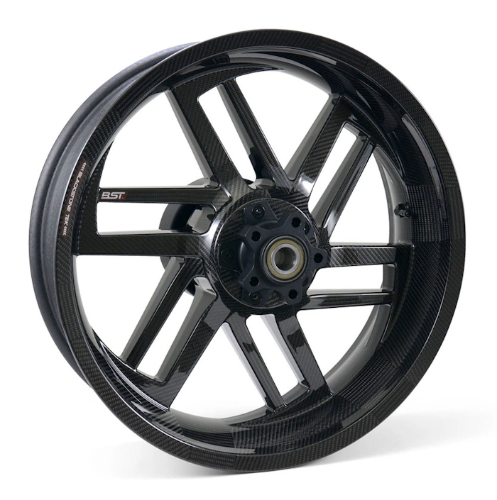 BST Reaper-TEK Rear Carbon Fiber Wheel Harley-Davidson Touring & CVO /ST 18"x5.50" Belt Drive - Image 2