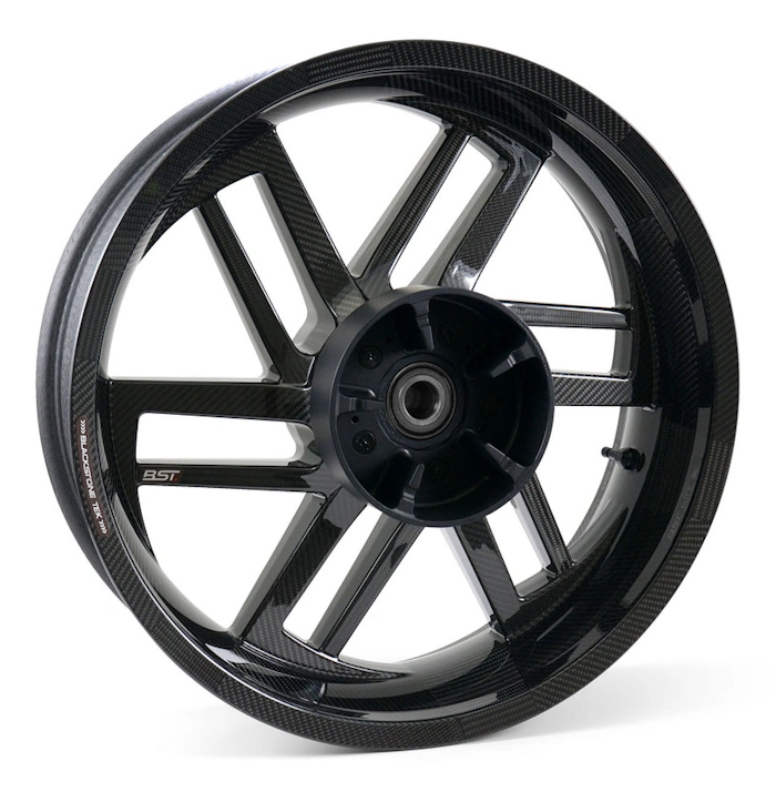 BST Reaper-TEK Rear Carbon Fiber Wheel Harley-Davidson Touring & CVO /ST 18"x5.50" Belt Drive